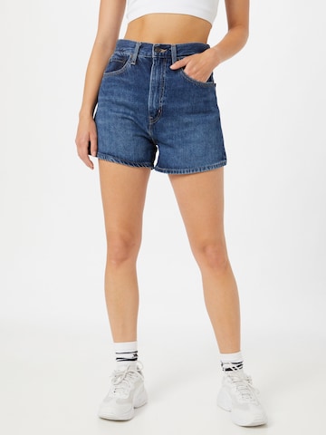 LEVI'S ® Loosefit Jeans 'High Loose Short' in Blauw: voorkant