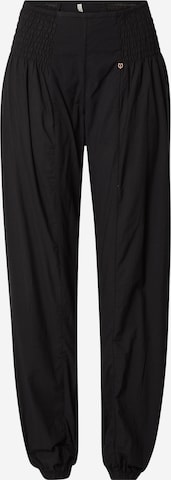 PULZ Jeans Tapered Hose 'Jill' in Schwarz: predná strana