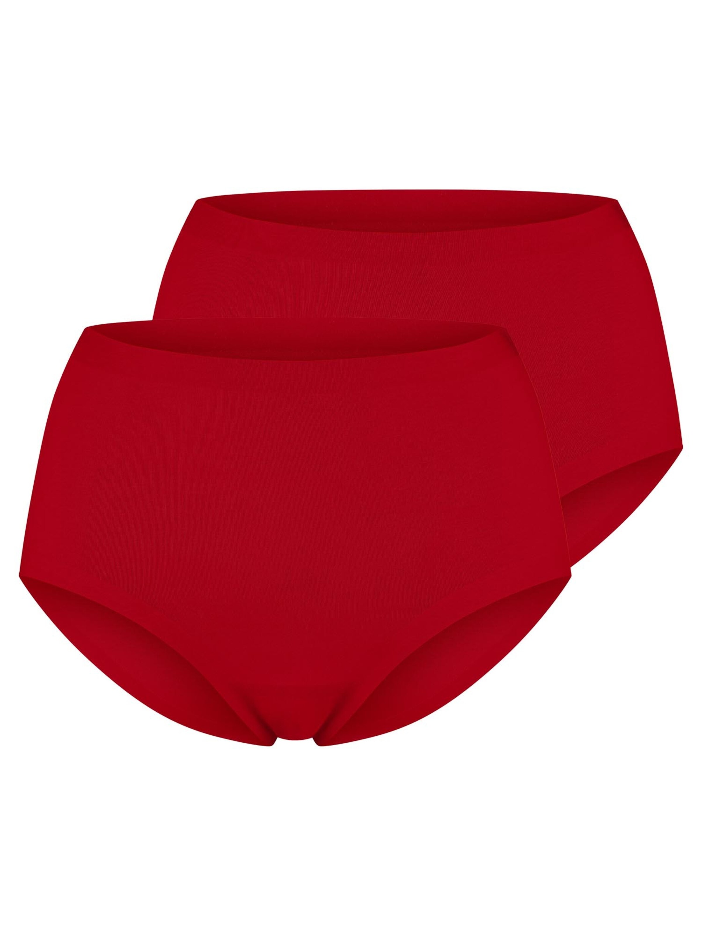 Mey Panty 'Natural Second Me' in Red: front
