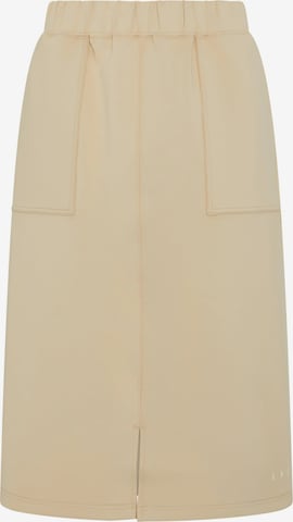 Born Living Yoga Rok 'Maia' in Beige: voorkant