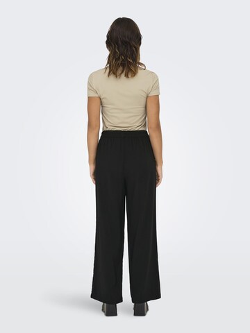 ONLY Loose fit Trousers 'ONLAris' in Black