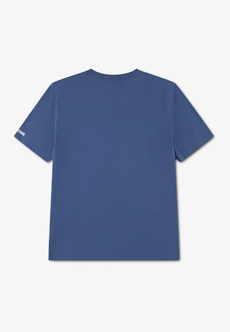 CONVERSE - Camiseta 'DOUBLE KICKS' en azul