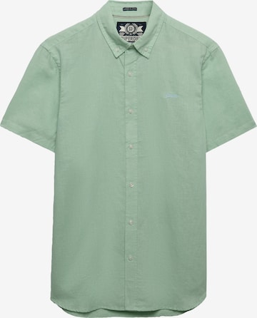 Superdry & Co Hemd in Grün: Vorderseite