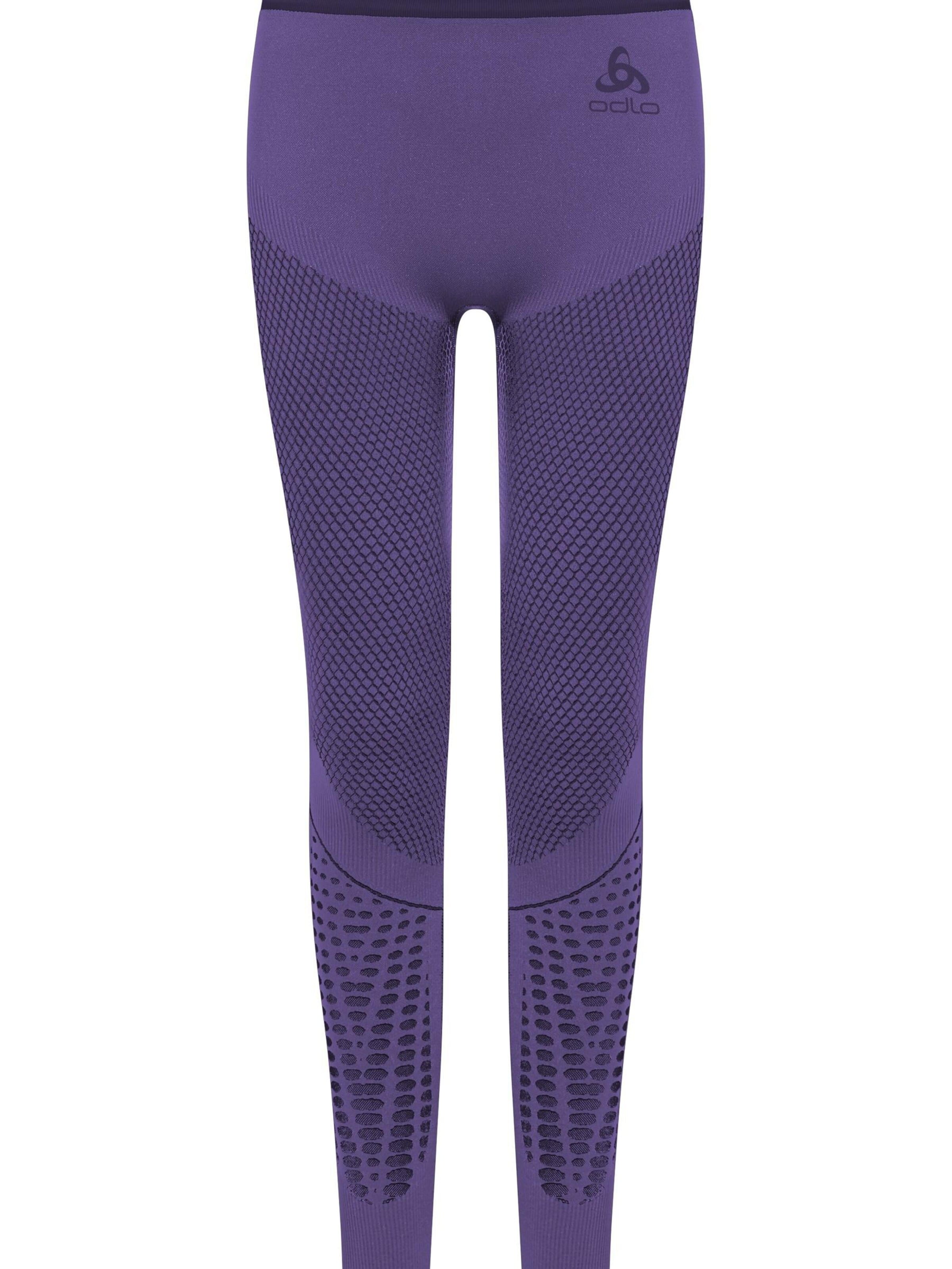 ODLO Sport onderkleding 'EVOLUTION WARM' in Lila: voorkant