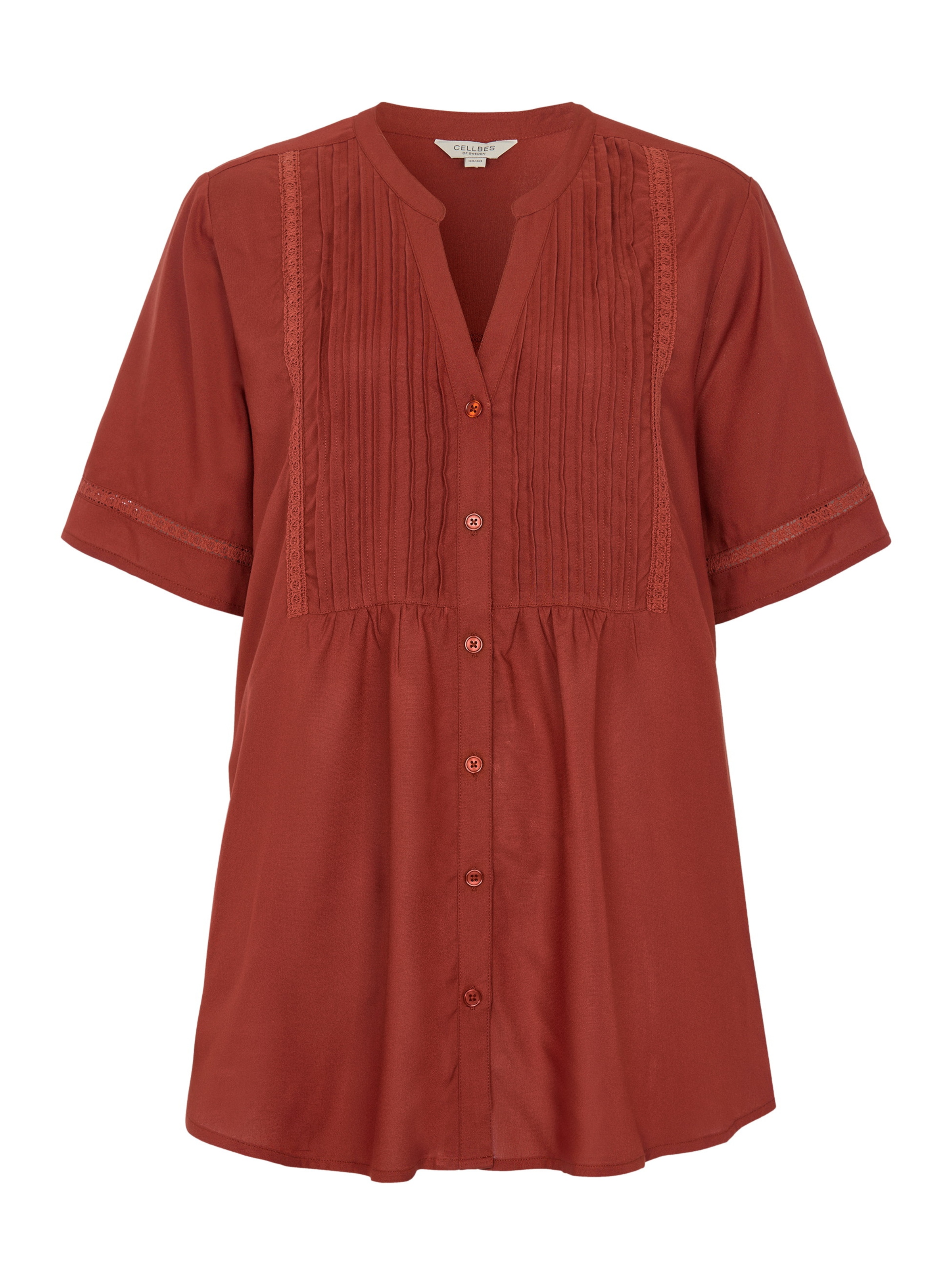 Cellbes of Sweden Tuniek in Rood: voorkant