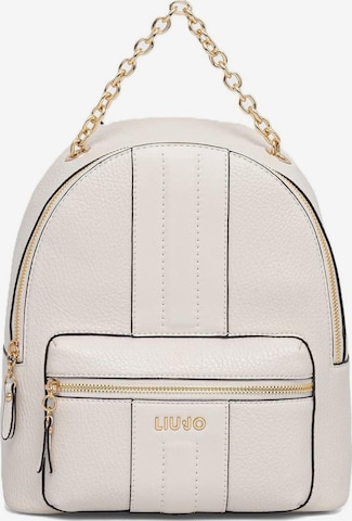 Zaino 'AA6111 E1109' di Liu Jo in beige: frontale