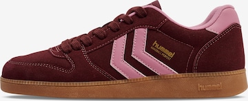 Hummel Platform trainers in Brown: front