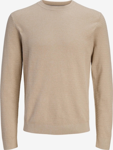 JACK & JONES Pullover 'Bluriley' in Braun: Vorderseite