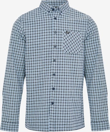 Threadbare Regular fit Button Up Shirt 'Franco' in Blue: front