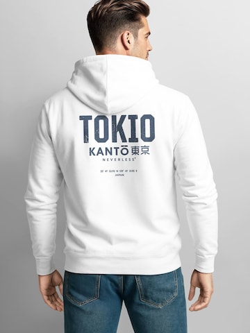 Neverless Sweatshirt 'Tokio' in White