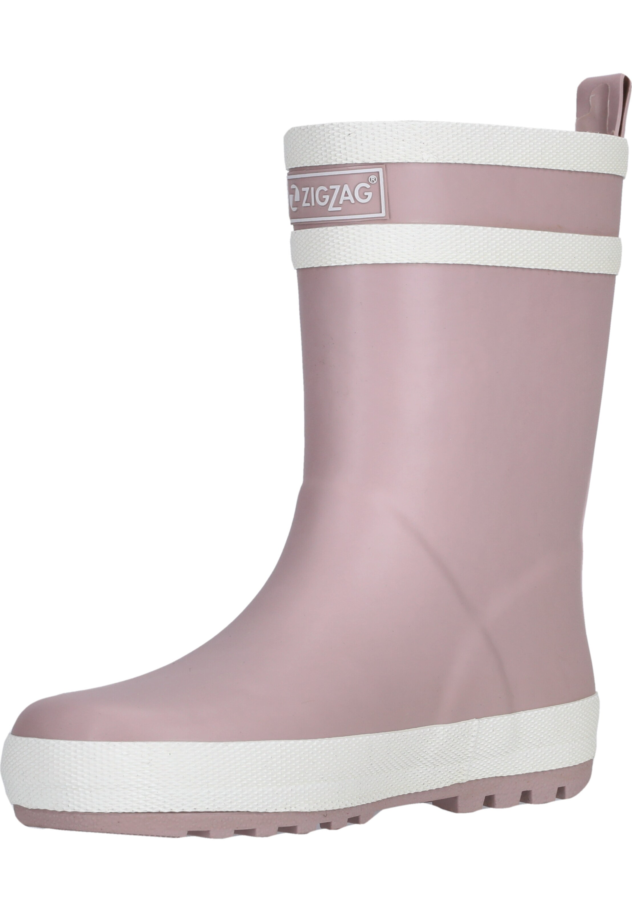 ZigZag Gummistiefel in Pink: Vorderseite