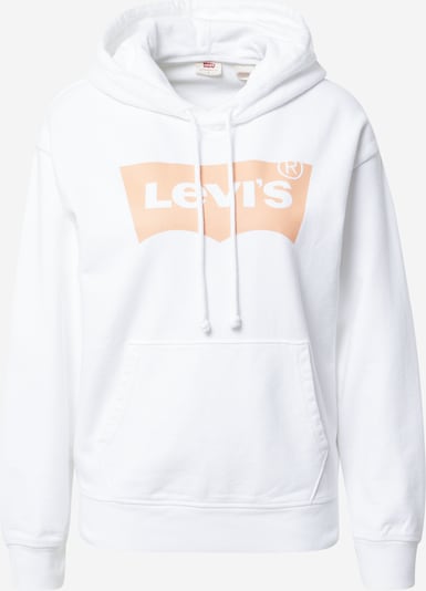 LEVI'S ® Sweatshirt 'Graphic Standard Hoodie' i abrikos / hvid, Produktvisning
