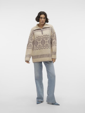 VERO MODA Pullover in Beige