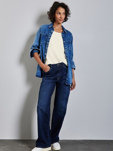STREET ONE - Camisa 'Gerda' em branco
