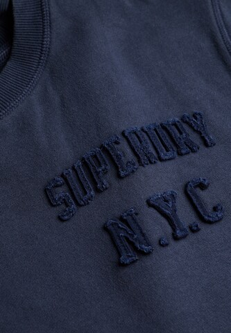 Sweat-shirt Superdry & Co en bleu