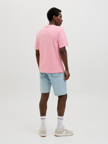 T-Shirt 'JORAlmeria' JACK & JONES en rose