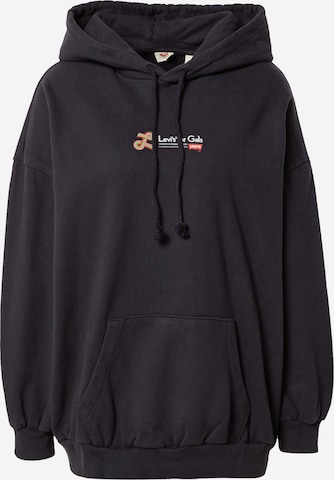 LEVI'S ® Sweatshirt 'Prism Hoodie' in Black: front