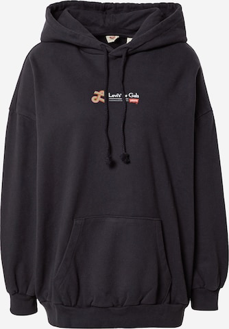 Sweat-shirt 'Prism Hoodie' LEVI'S ® en noir : devant