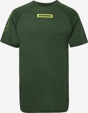 zaļš Hummel Sporta krekls 'TOPAZ': no priekšpuses
