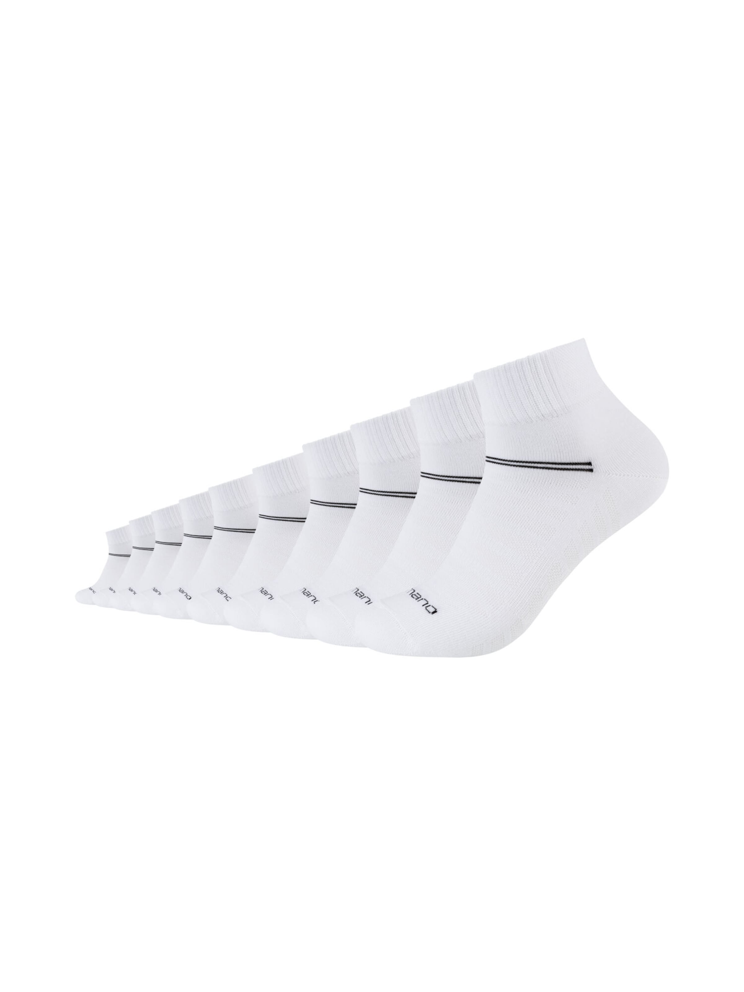 camano Socks in White: front