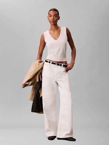 Calvin Klein Top in Weiß