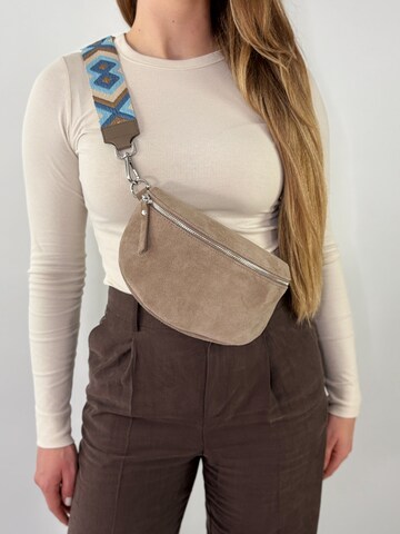 lePelou - Riñonera 'ONDA medium' en gris