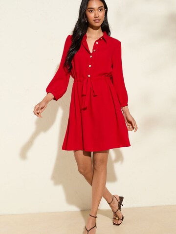 Friends Like These Skjortklänning i röd: framsida