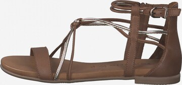 TAMARIS Strap Sandals in Brown