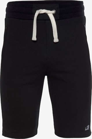 OCEAN SPORTSWEAR Regular Workout Pants in Black: front