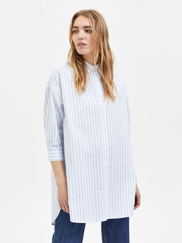 SELECTED FEMME Blus 'AMI' i vit: framsida