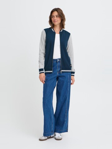 Veste de survêtement ' OXONANA SWEAT JACKET ' Oxmo en bleu