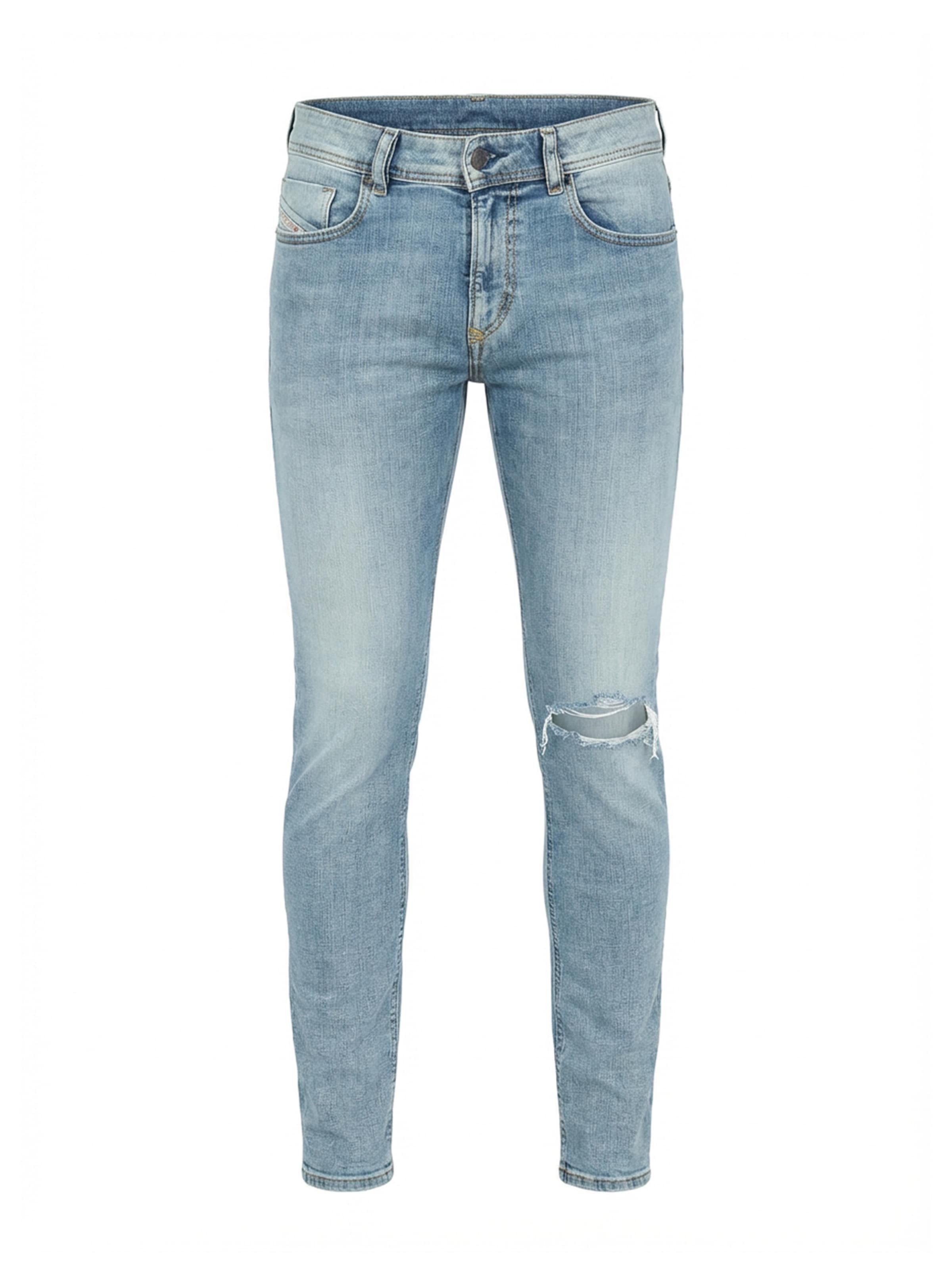 DIESEL Skinny Jeans 'SLEENKER-R R3K29' i blå: forside