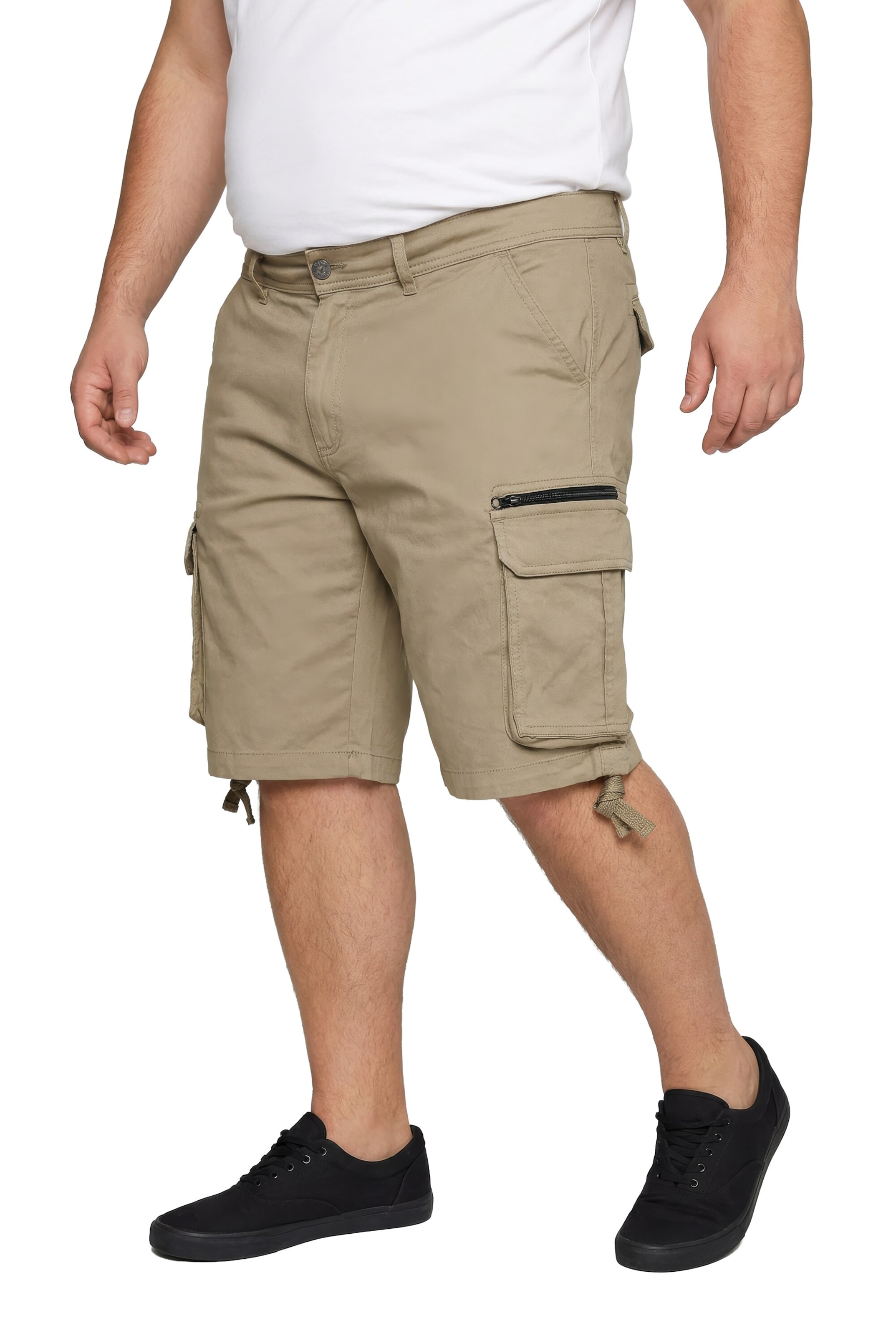 Men Plus Regular Hose in Beige: Vorderseite