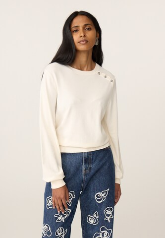 Fabienne Chapot Sweater in White: front