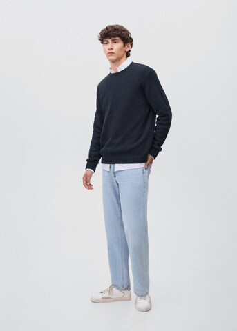 MANGO TEEN Sweater 'Basico' in Blue