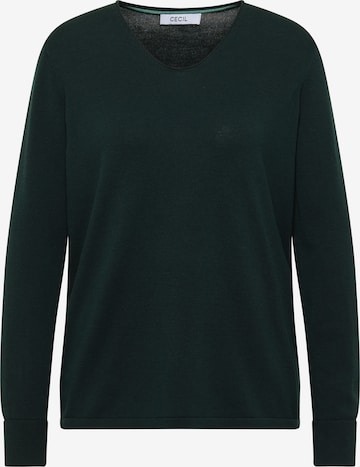 CECIL Sweater in Green: front