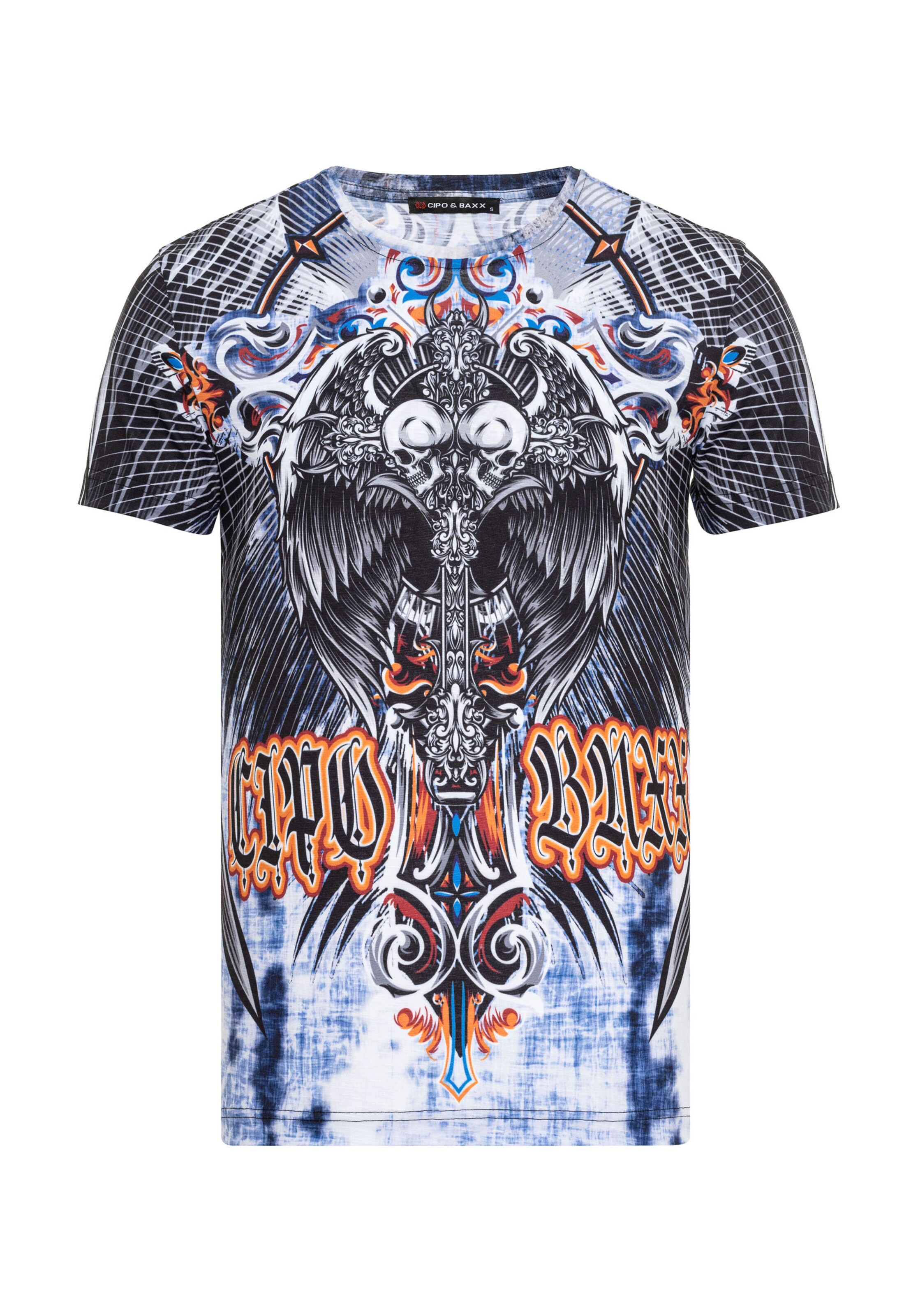 CIPO & BAXX Shirt in Black: front