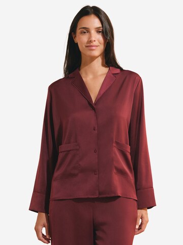 Camicia da notte 'Sleepover' di ETAM in rosso: frontale