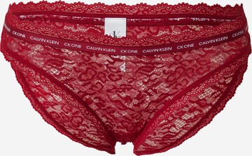 Calvin Klein Underwear Slip in Rood: voorkant