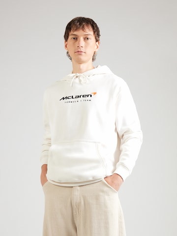 HOLLISTER Sweatshirt 'MCLAREN' in Beige