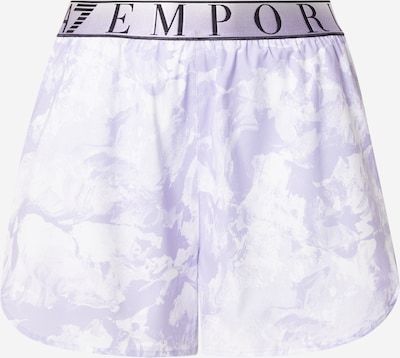 EA7 Emporio Armani Urheiluhousut värissä laventeli / musta / valkoinen, Tuotenäkymä