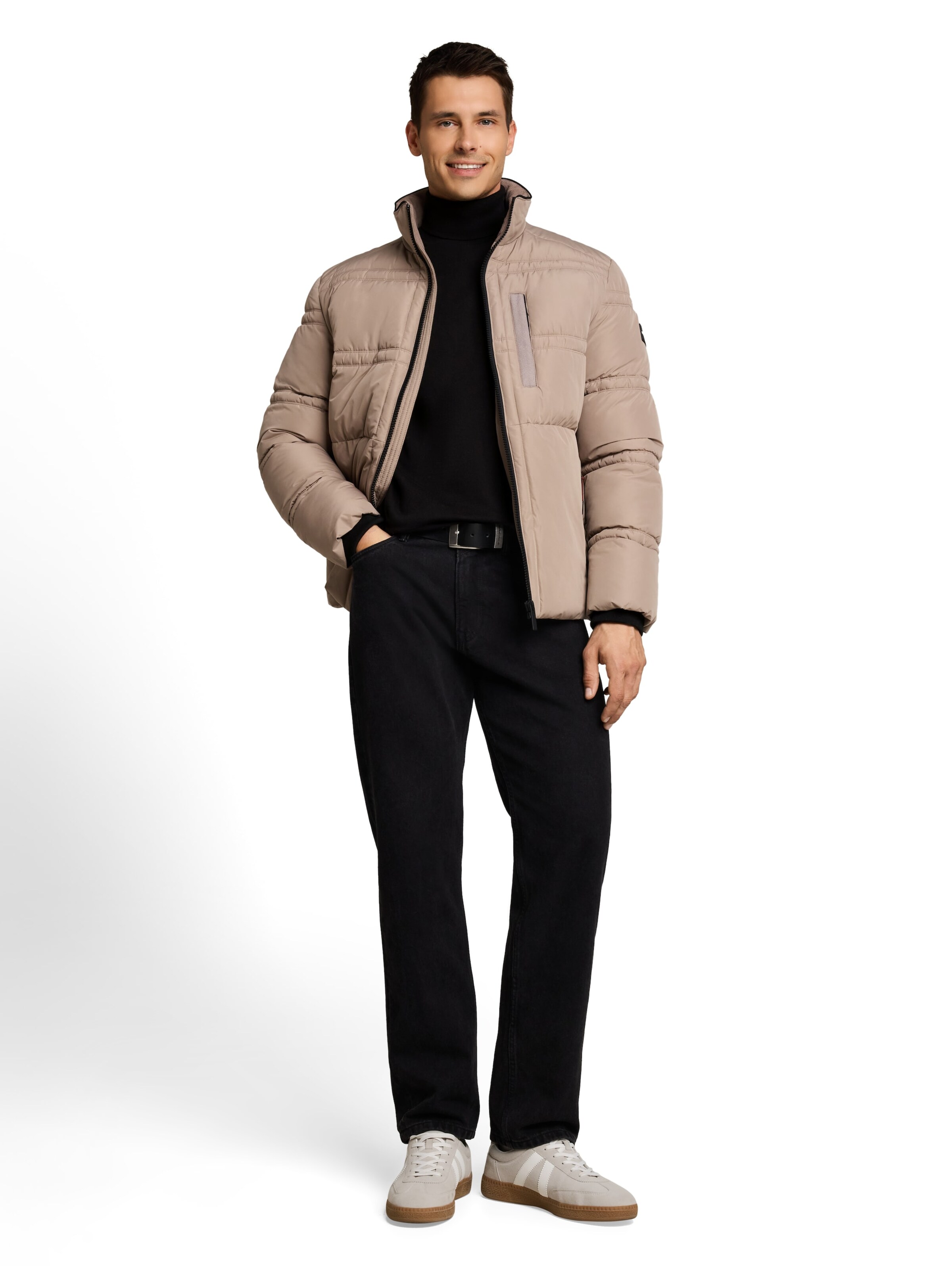 TOM TAILOR Sweater in Black