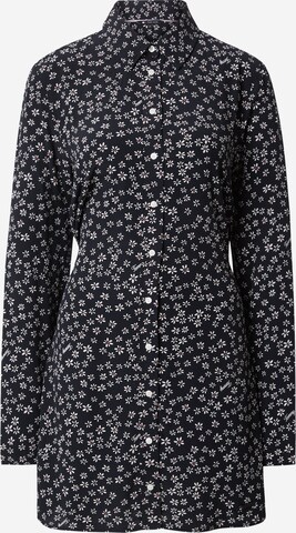 Tommy Jeans Shirt Dress 'Ditsy' in Black: front