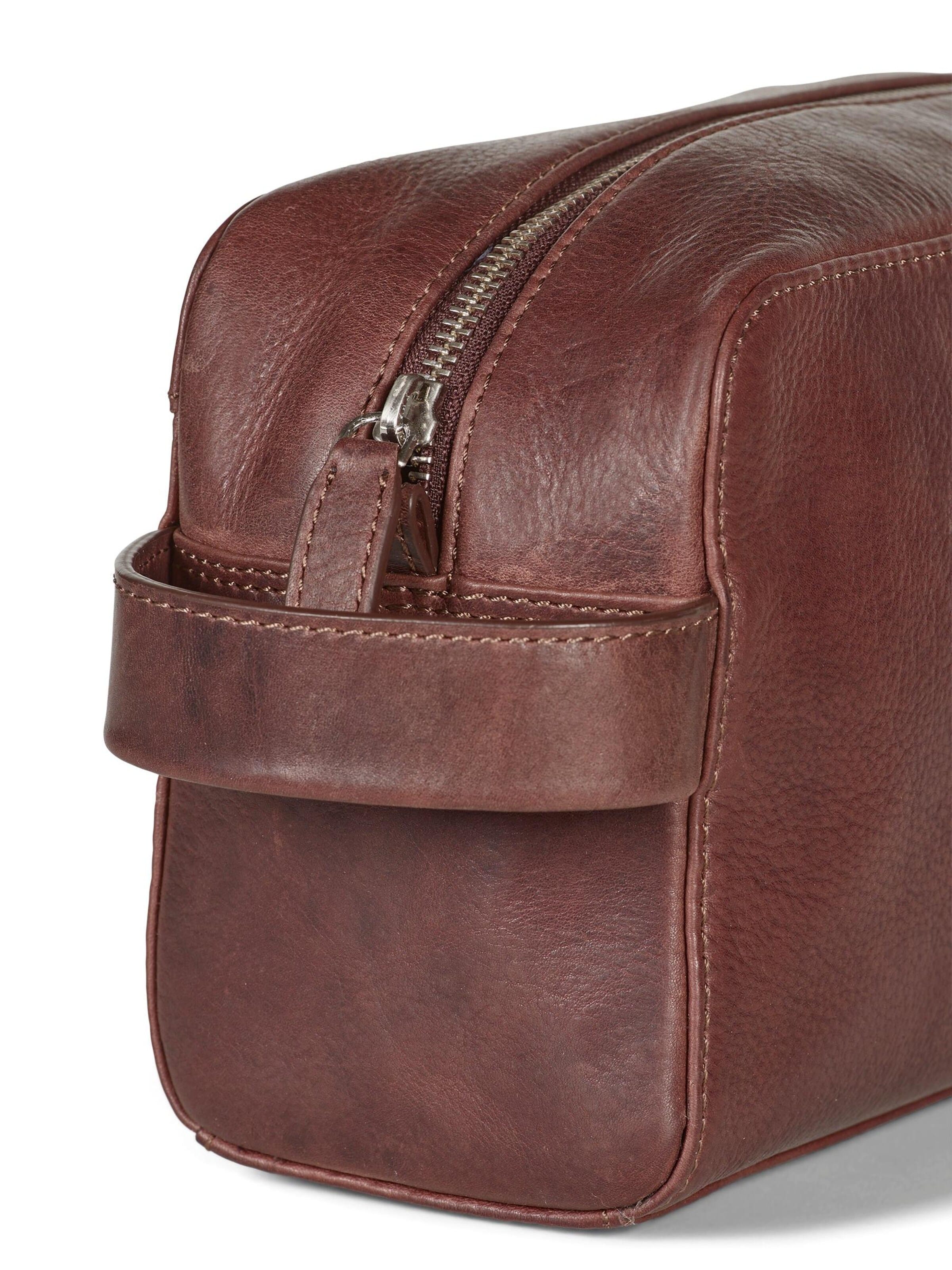 Nécessaire 'Toiletry Bag Ricky Brown' di Howard London in marrone