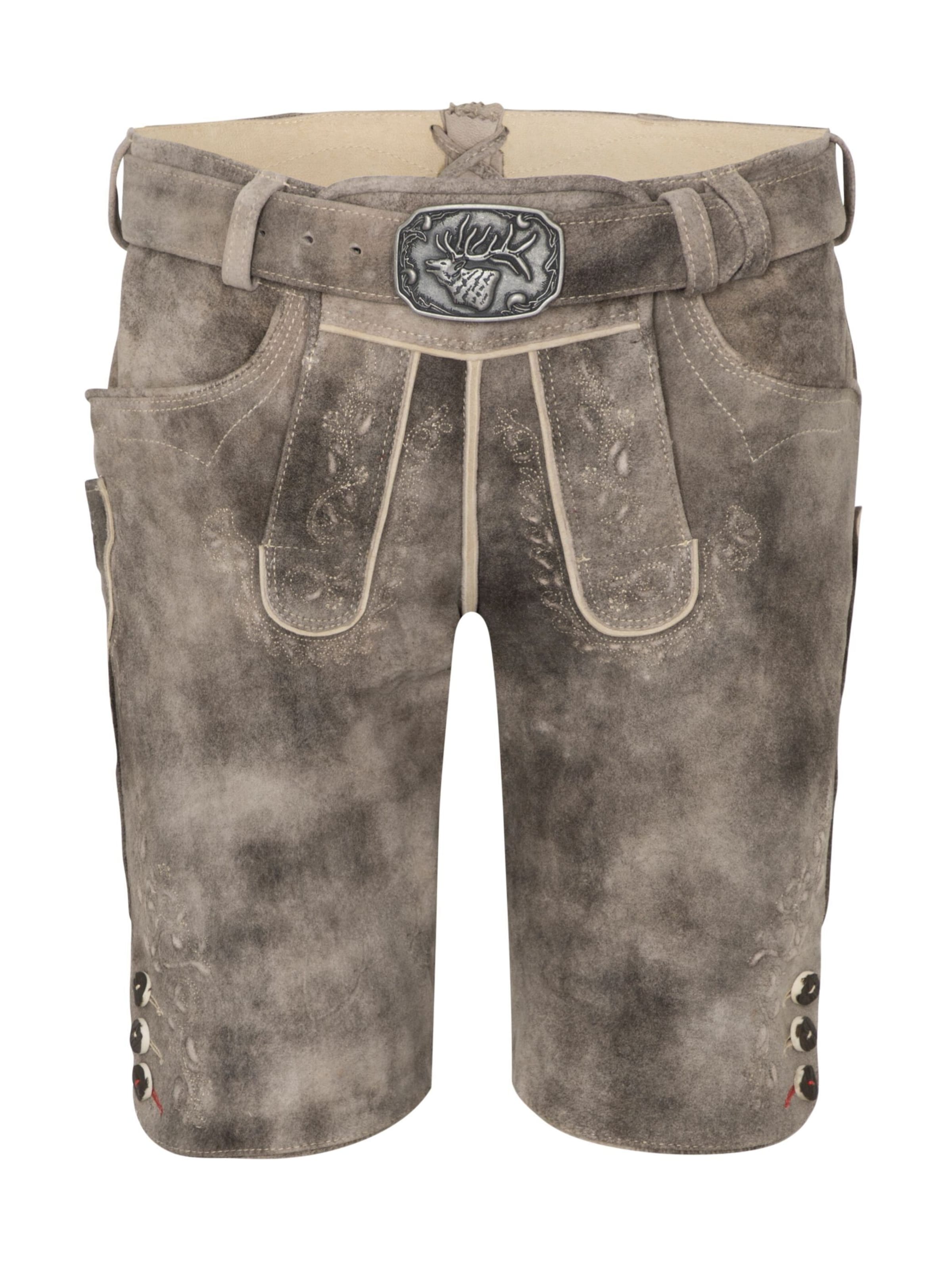 SPIETH & WENSKY Trousers 'Alex' in Grey: front