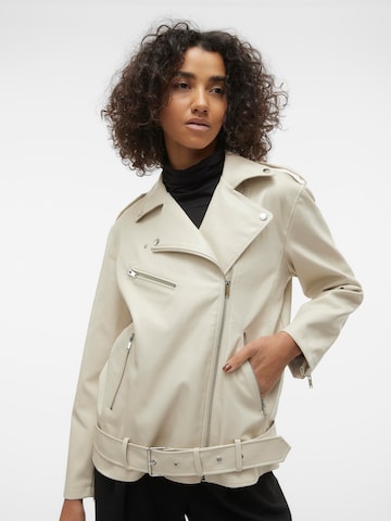 VERO MODA Between-Season Jacket 'RAMON PAULA' in Beige