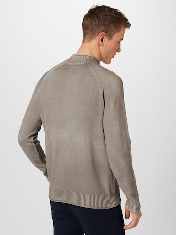 QS Pullover in Braun