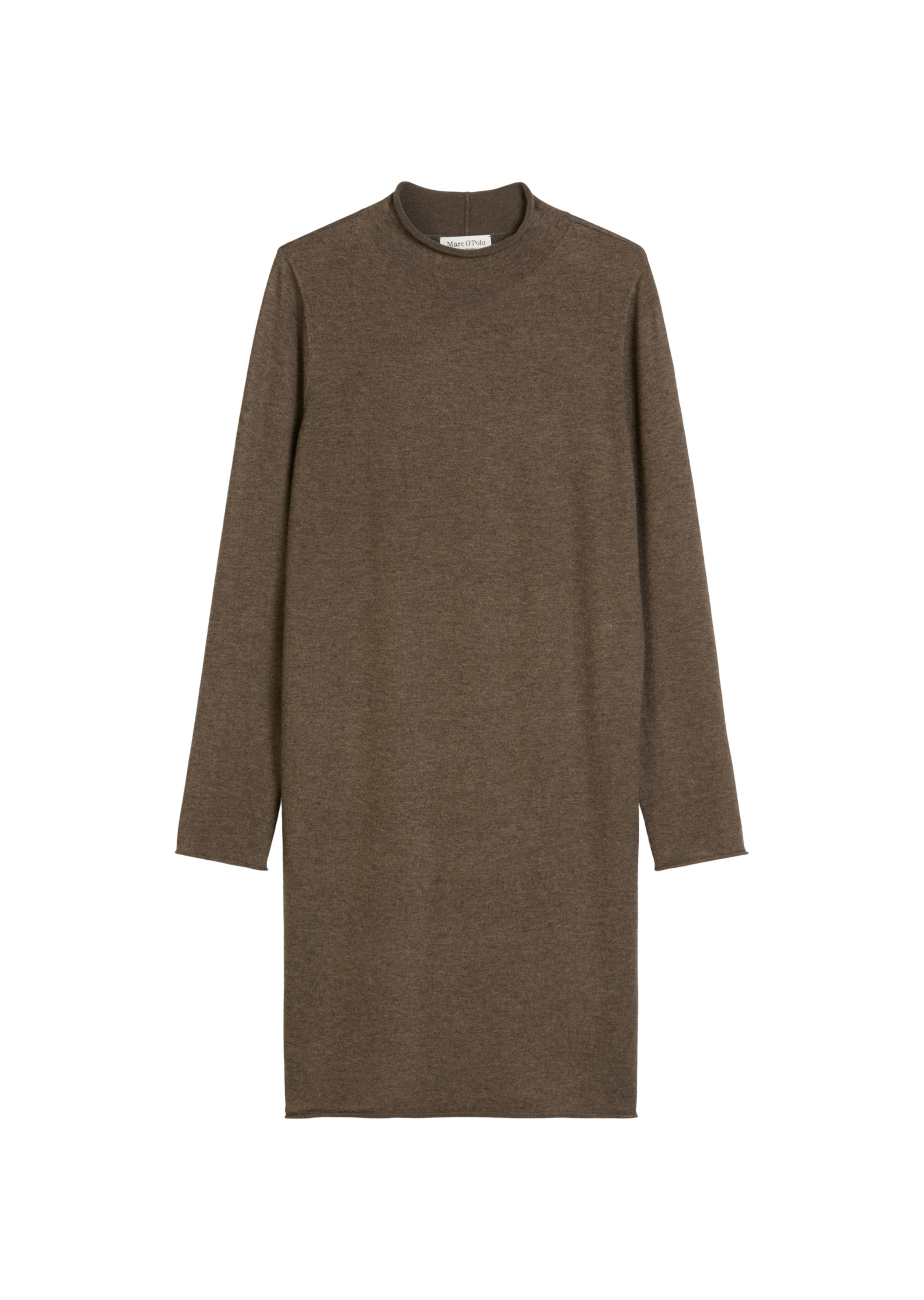Robes en maille Marc O'Polo en marron : devant