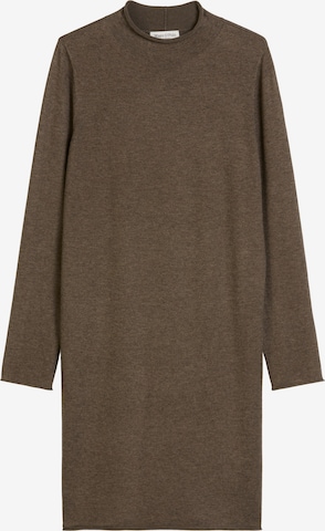 Marc O'Polo Gebreide jurk in Bruin: voorkant
