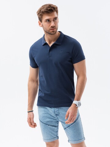 Ombre Shirt 'S1374' in Blauw: voorkant